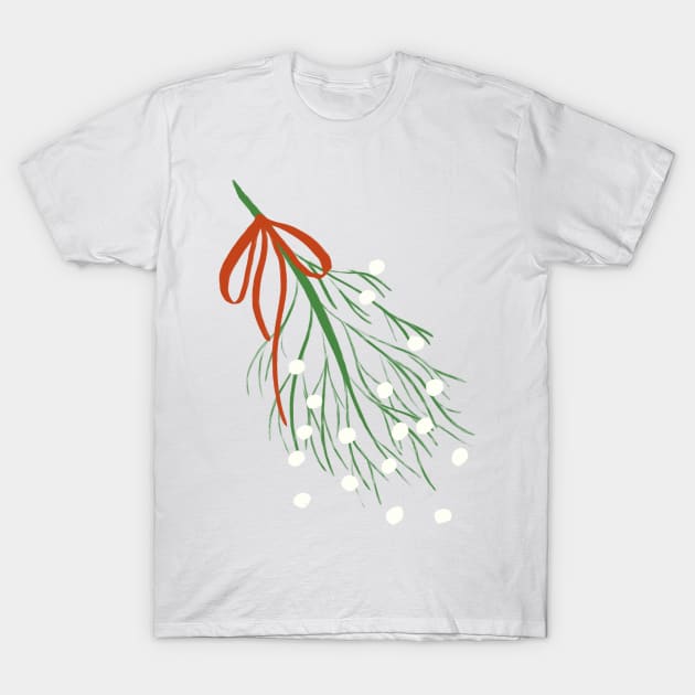 Mistletoe T-Shirt by meganamey